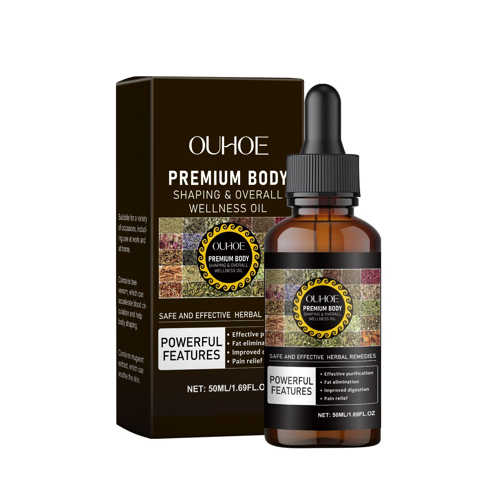 Body Shaping Drops Essential Oil Body Shaping Body Slimming Increase Vitality Digestion