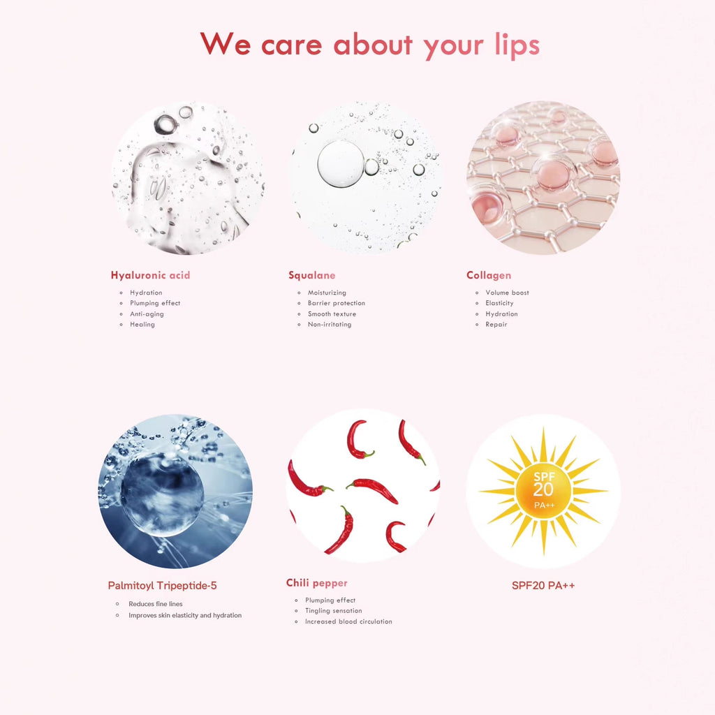Collagen Spicy Lip Plump Lip Oil Lip Enlargement Pen
