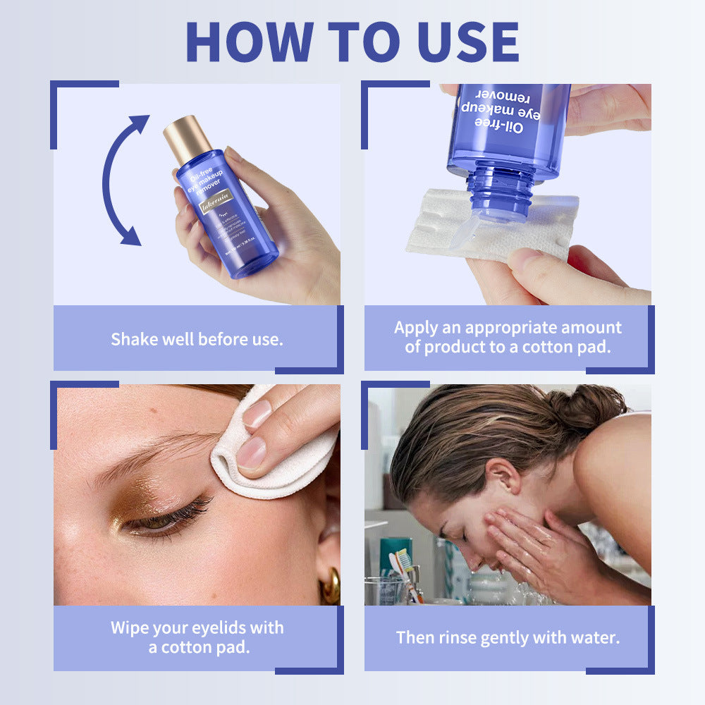 Oil Free Makeup Remover Gentle Eye Makeup Remover