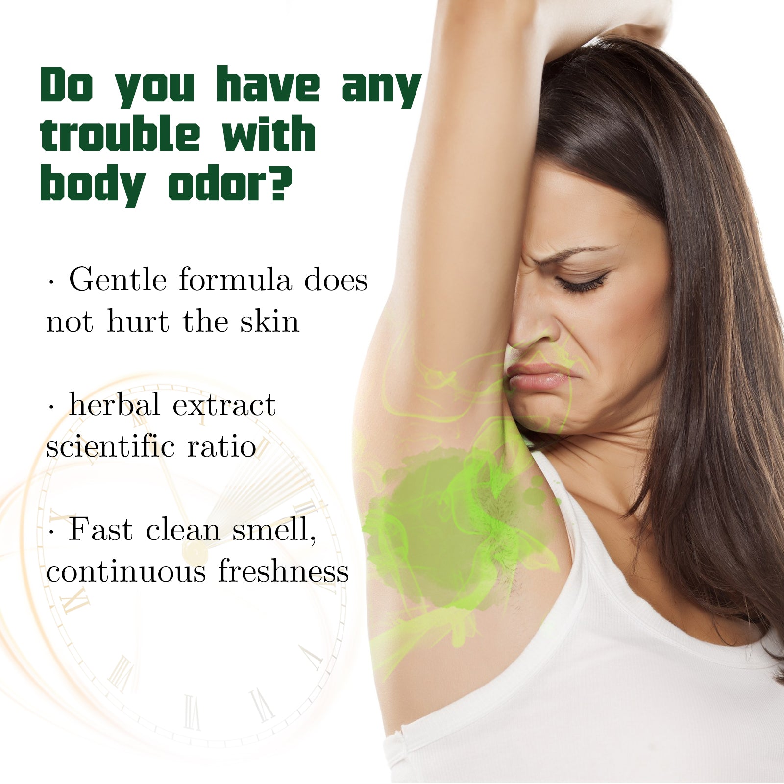 South Moon Armpit Deodorant Cream, Clean And Refreshing Deodorant Deodorant Care Cream For Deodorant Deodorant